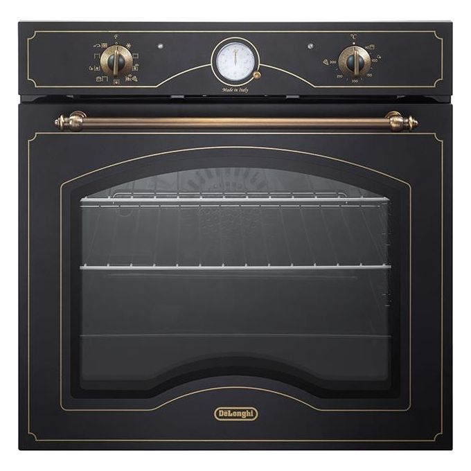 DeLonghi F700DL006A Forno Elettrico da Incasso a Vapore Capacita' 74 Litri Classe Energetica A 9 Programmi Easy Steam Idroclean Booster Funzione Pizza 59.5 cm Antracite