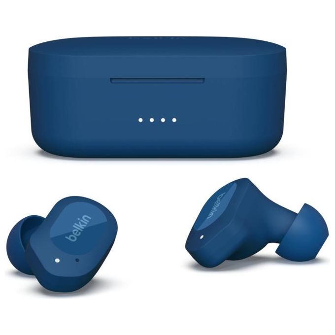 Belkin SOUNDFORM Play Auricolare True Wireless Stereo TWS In-ear Bluetooth Blu