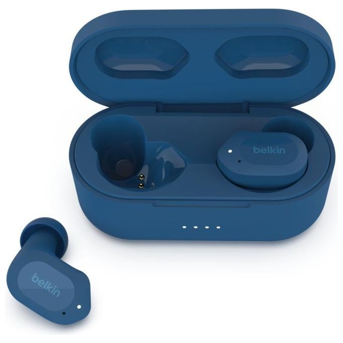 Belkin SOUNDFORM Play Auricolare True Wireless Stereo TWS In-ear Bluetooth Blu