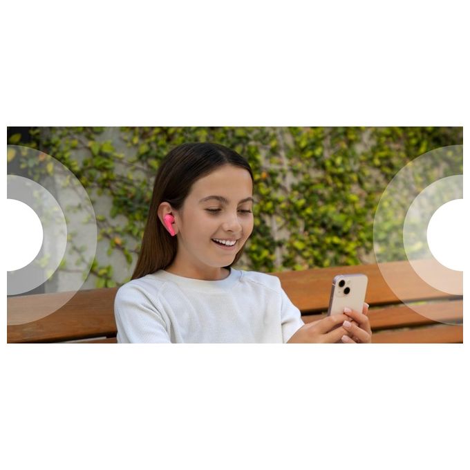 Belkin SOUNDFORM Nano​ Cuffie Wireless In-ear Musica e Chiamate Micro-USB Bluetooth Rosa