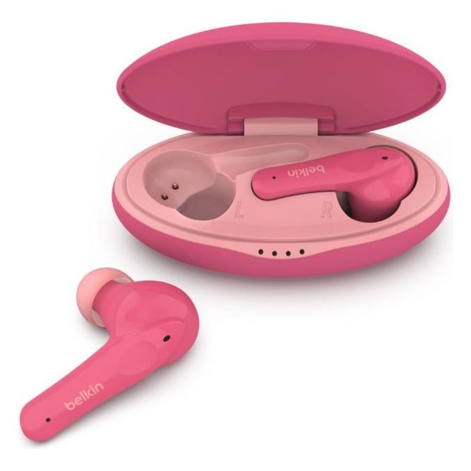 Belkin SOUNDFORM Nano​ Cuffie Wireless In-ear Musica e Chiamate Micro-USB Bluetooth Rosa