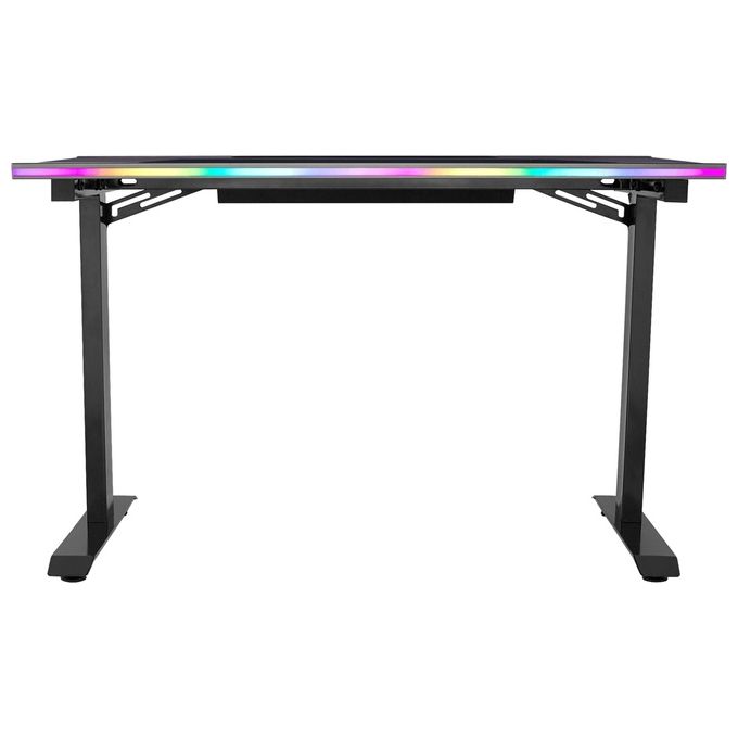GD120 ARGB GAMING DESK - Scrivania ad illuminazione ARGB 120cm x 75cm, mousepad incluso