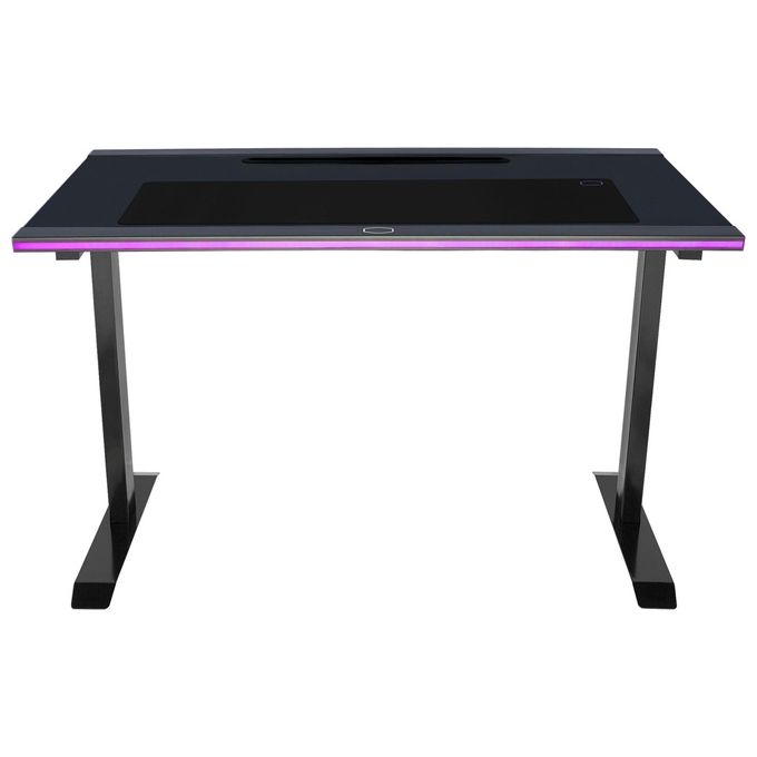 GD120 ARGB GAMING DESK - Scrivania ad illuminazione ARGB 120cm x 75cm, mousepad incluso