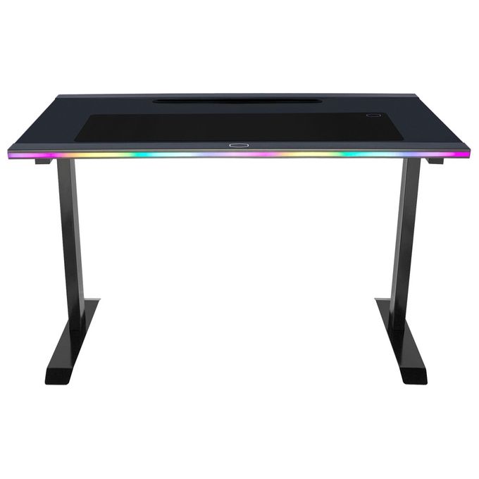 GD120 ARGB GAMING DESK - Scrivania ad illuminazione ARGB 120cm x 75cm, mousepad incluso