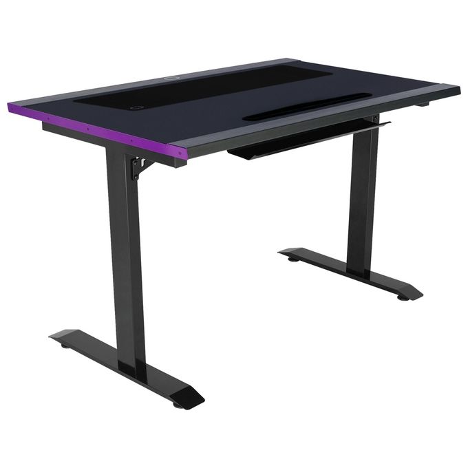 GD120 ARGB GAMING DESK - Scrivania ad illuminazione ARGB 120cm x 75cm, mousepad incluso