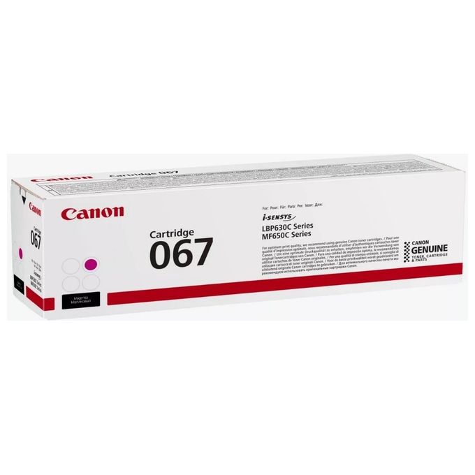 Canon 067 Cartuccia Toner 1 Pezzo Originale Magenta