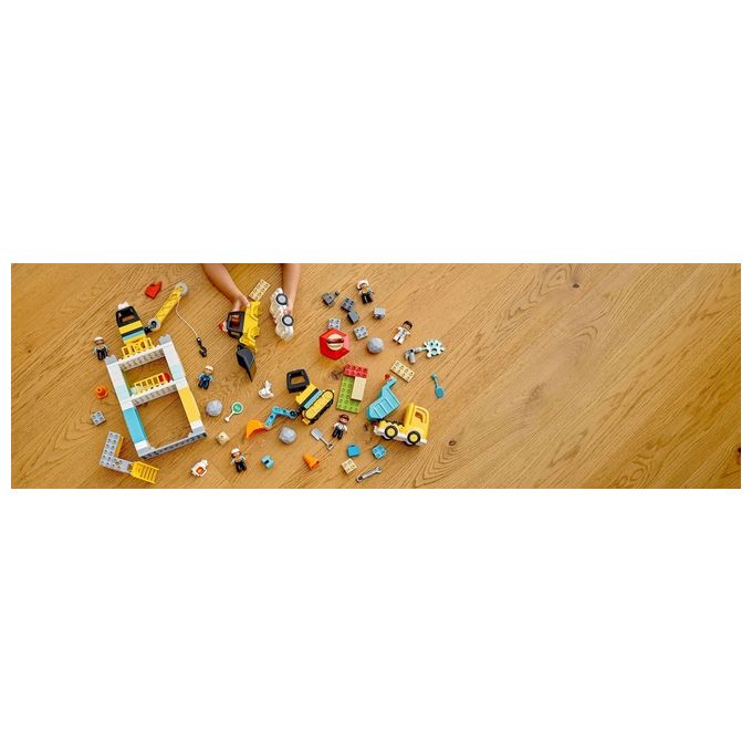 LEGO Duplo Town Cantiere Con Gru a Torre