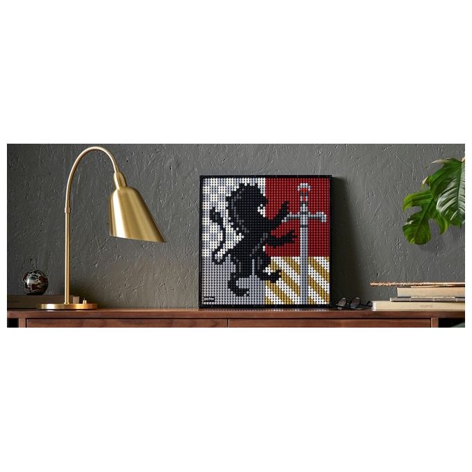 LEGO Art Harry Potter Hogwarts Crests