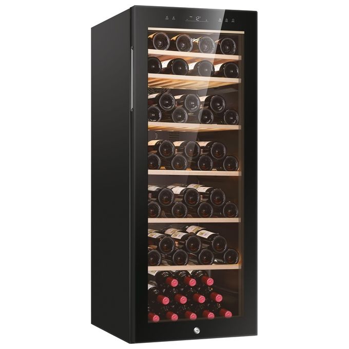 Haier HWS84GA Cantinetta Vini Frigo 84 bottiglie Classe G 1 Zona di raffreddamento Natural Airflow System Wine Bank 50 Serie 5