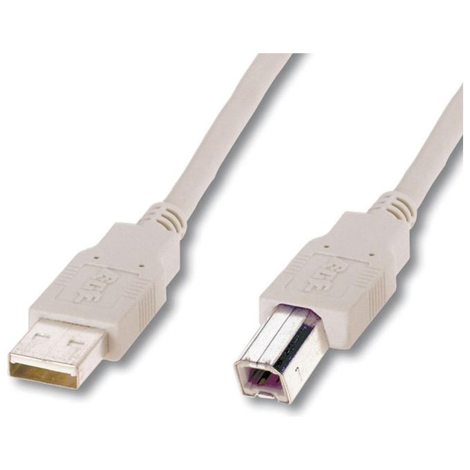 Cavo Usb 2.0 Connettori A-b - Lunghezza Mt. 5