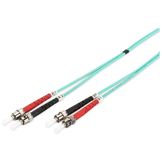 Digitus DK-2511-03-3 Cavo a Fibre Ottiche 3mt ST-BFOC Blu