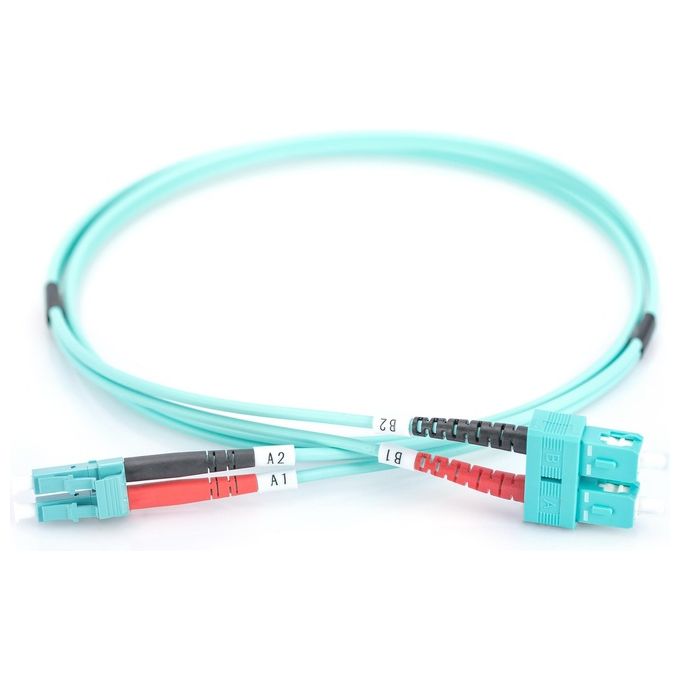 Digitus Cavo Fibra Ottica Lc a Sc Multimode Duplex 50-125 Mt.10 Om3