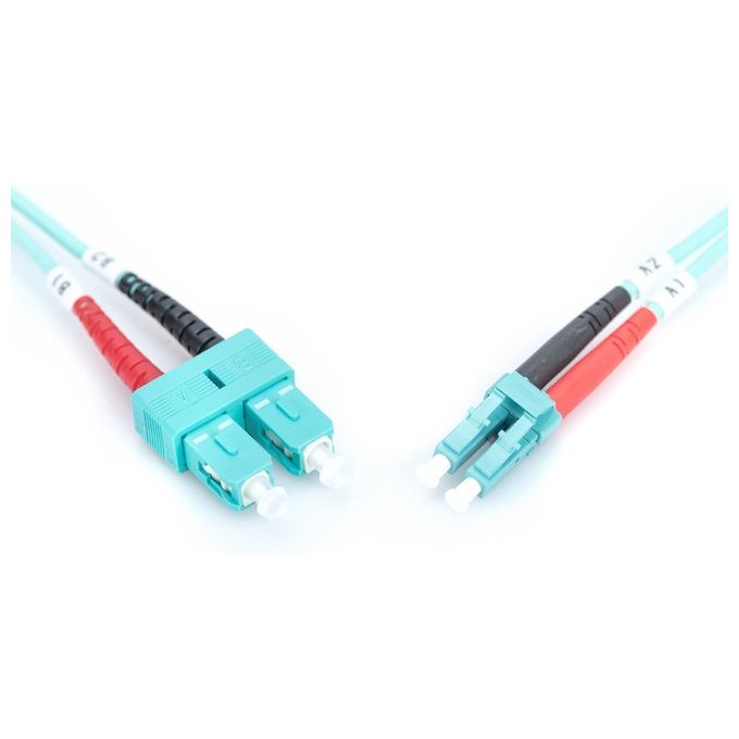 Digitus Cavo Fibra Ottica Lc a Sc Multimode Duplex 50-125 Mt.10 Om3