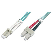 Digitus Cavo Fibra Ottica Lc a Sc Multimode Duplex 50-125 Mt.3 Om3