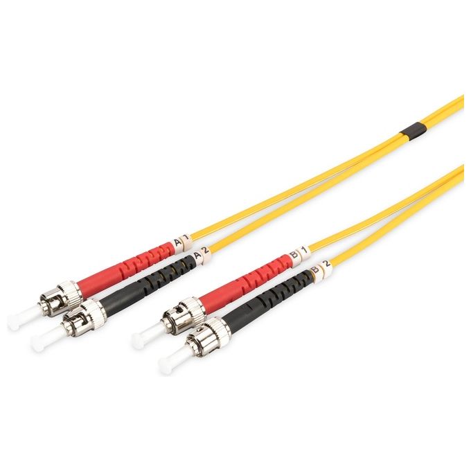Digitus cavo fibra ottica st a st monomode duplex 9-125 mt.1(al-9stst-01i)