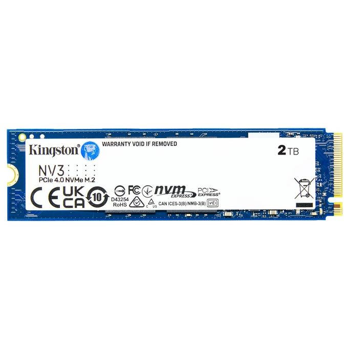 Kingston Technology 2000Gb NV3 M.2 2280 NVMe SSD