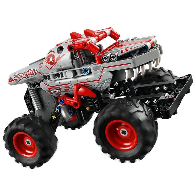 Lego 42200 Technic Monster Jam ThunderROARus Pull Back Set di Costruzioni 232 Pezzi 7 Anni colore Multicolore