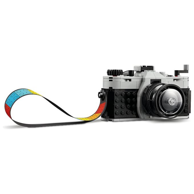 LEGO Creator 31147 3in1 Fotocamera Retro 31147-LEGO Giochi per Bambini 8+ Anni Macchina Fotografica Trasformabile in Videcamera o TV