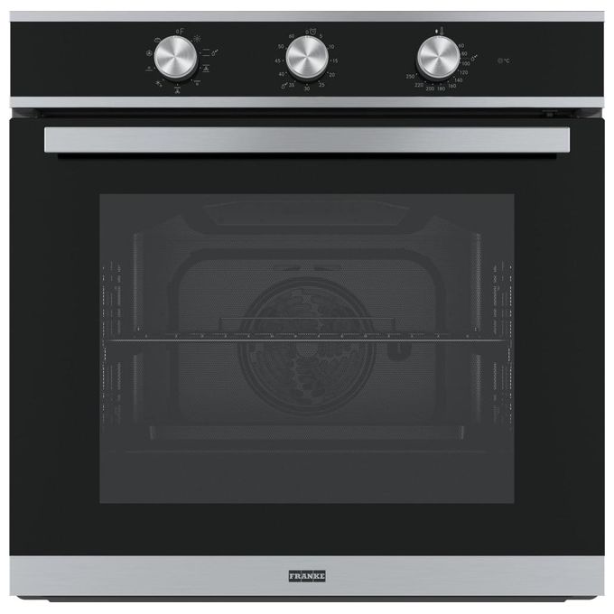 Franke Serie Smart FSM 82 H XS Forno Elettrico Multifunzione Capacita' 71 Litri Classe Energetica A Acciaio Inox  Vetro Nero