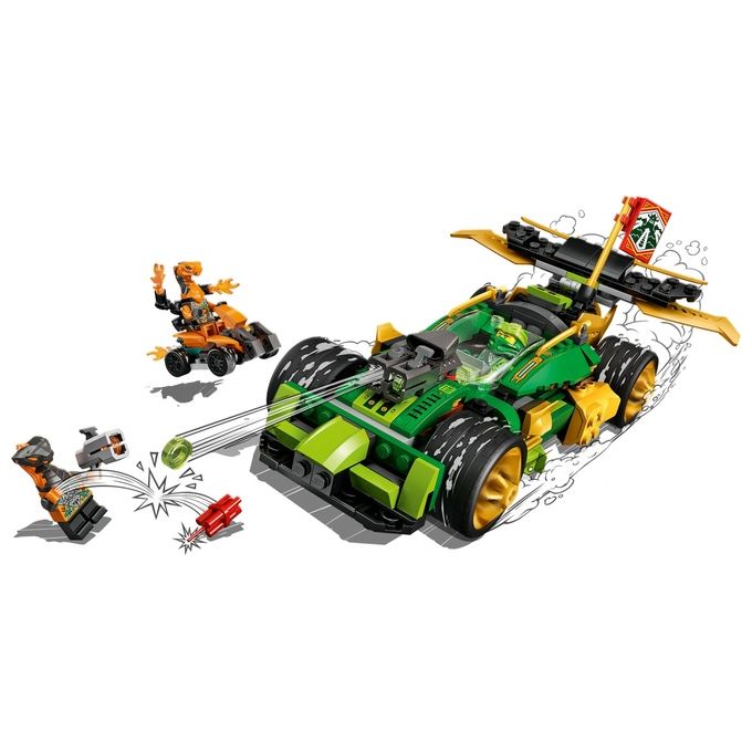 LEGO Ninjago Auto da Corsa di Lloyd Evolution