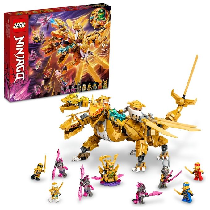 LEGO Ultra drago d'oro di Lloyd