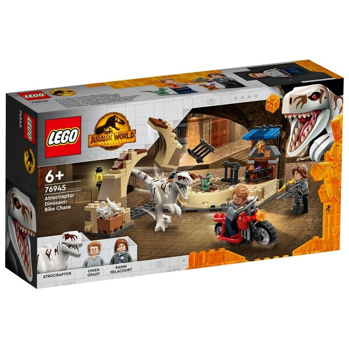 LEGO Jurassic World Atrociraptor: Inseguimento sulla Moto