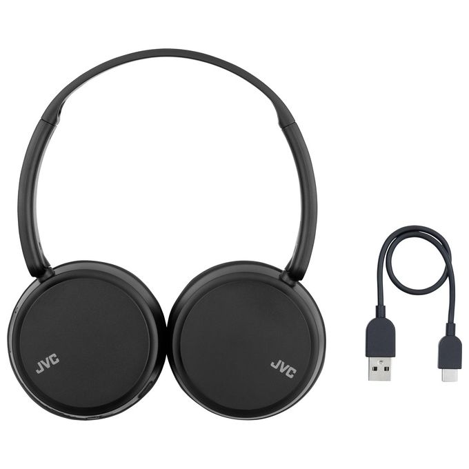 JVC HA-S36W-B-U Auricolare On-Ear BT Nero
