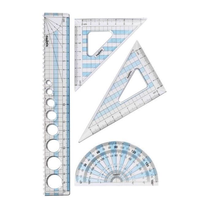Carioca Confezione 4 Blister Set Geometrico