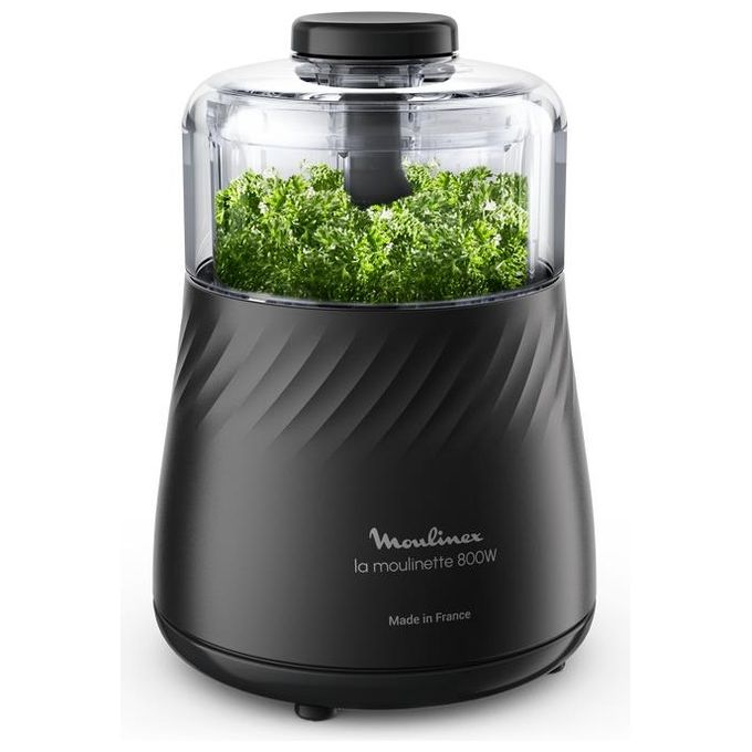 Moulinex DP7108 La Moulinette Eco Respect Tritatutto 4-in-1 per Tritare Sminuzzare Macinare e Mescolare Capacita' 500ml 800W