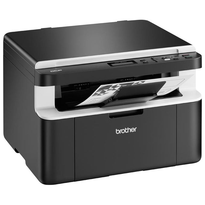 Brother DCP1612W Stampante Multifunzione Laser, Monocromatica, Risoluzione da 2.400 x 600 DPI, Wi-Fi, USB 2.0, Cassetto Carta da 150 Fogli