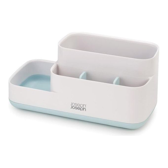 Joseph Joseph EasyStore Caddy da Bagno Bianco-Blu