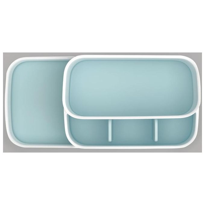 Joseph Joseph EasyStore Caddy da Bagno Bianco-Blu