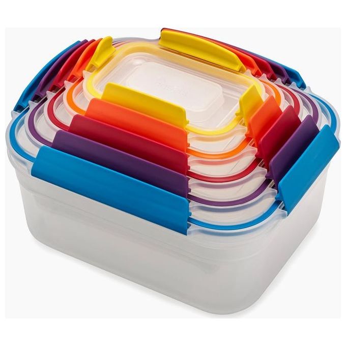Joseph Joseph Nest Lock Set Contenitori per Provviste 5 Pezzi Color