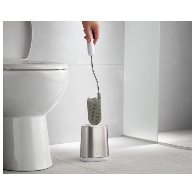 Joseph Joseph Flex Lite Scopino per WC Acciaio