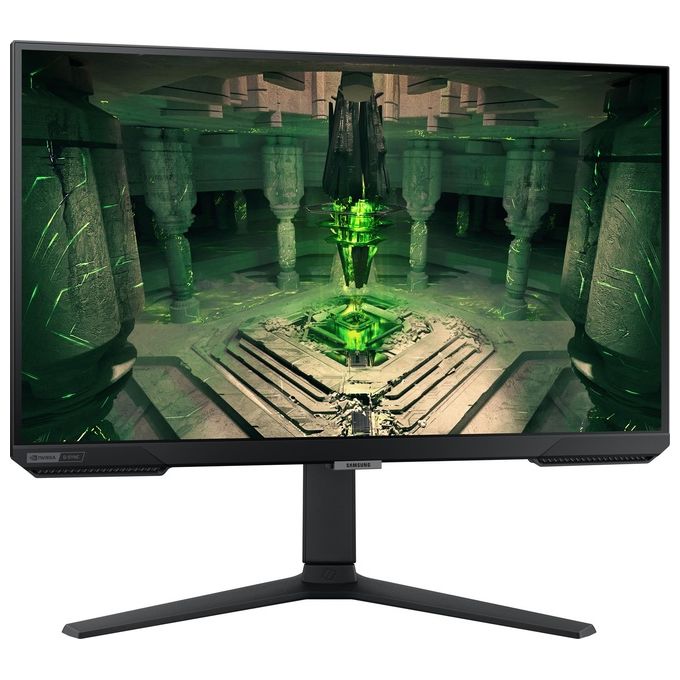 Samsung Monitor Gaming Odyssey G4 (S27BG400), Flat, 27'', 1920x1080 FHD, IPS, 240 Hz, 1 ms, Freesync Premium, G-Sync, HDMI, Display Port, Ingresso Audio, HAS, Pivot, Eye Saver Mode, Flicker Free