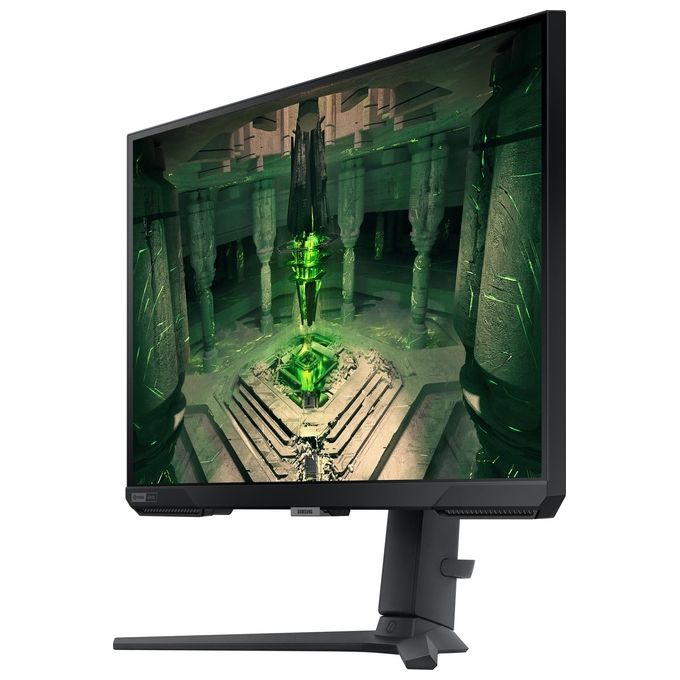 Samsung Monitor Gaming Odyssey G4 (S27BG400), Flat, 27'', 1920x1080 FHD, IPS, 240 Hz, 1 ms, Freesync Premium, G-Sync, HDMI, Display Port, Ingresso Audio, HAS, Pivot, Eye Saver Mode, Flicker Free
