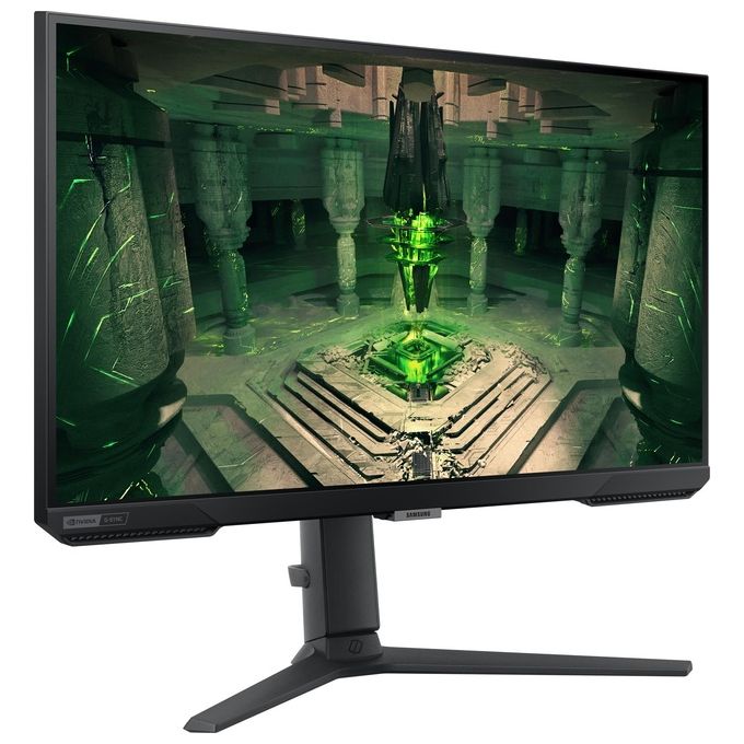 Samsung Monitor Gaming Odyssey G4 (S27BG400), Flat, 27'', 1920x1080 FHD, IPS, 240 Hz, 1 ms, Freesync Premium, G-Sync, HDMI, Display Port, Ingresso Audio, HAS, Pivot, Eye Saver Mode, Flicker Free