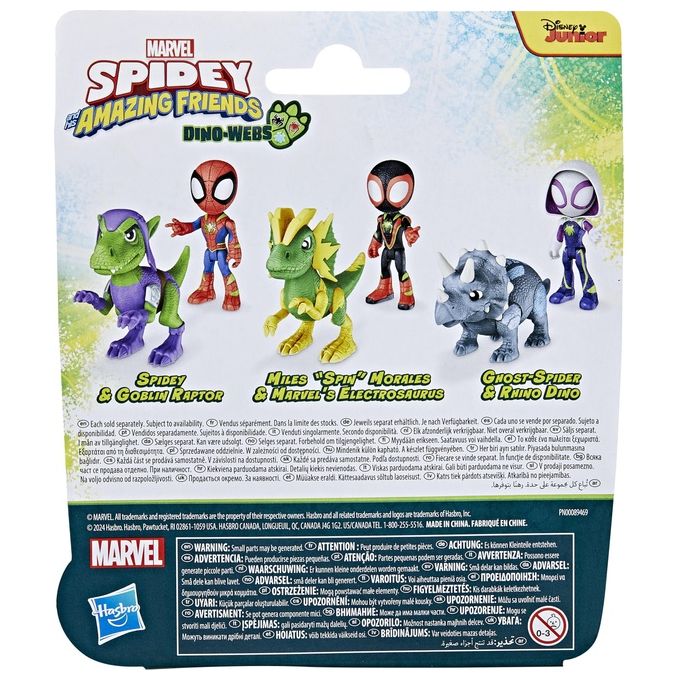 Hasbro Marvel Spidey e I Suoi Fantastici Amici Goblin Raptor con Personaggio Spidey