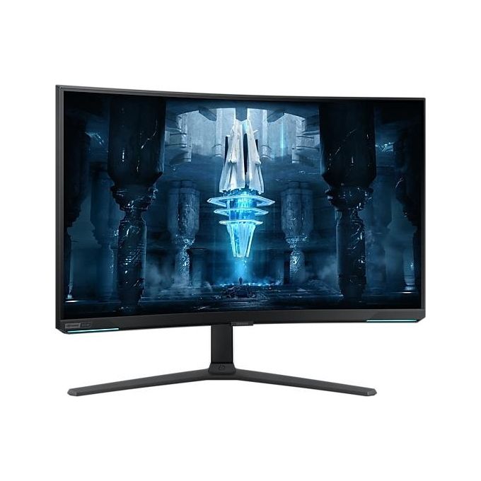 [ComeNuovo] Samsung Monitor Gaming Odyssey Neo G8 (S32BG850), Curvo (1000R), 32'', 3840x2160 (UHD 4K), Mini-LED, HDR10+, VA, 240 Hz, 1 ms, Freesync Premium Pro, HDMI, USB, Display Port, Ingresso Audio, HAS, Pivot
