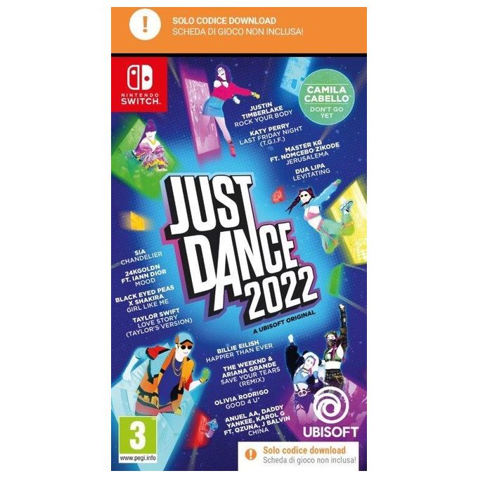 Ubisoft Just Dance 2022 Standard Ita per Nintendo Switch