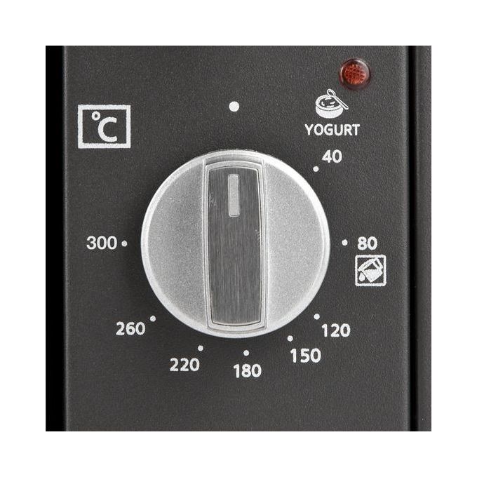 Girmi FE58 Forno Elettrico Ventilato con Girarrosto Capacita' 58 Litri 6 Programmi 63 cm Grigio