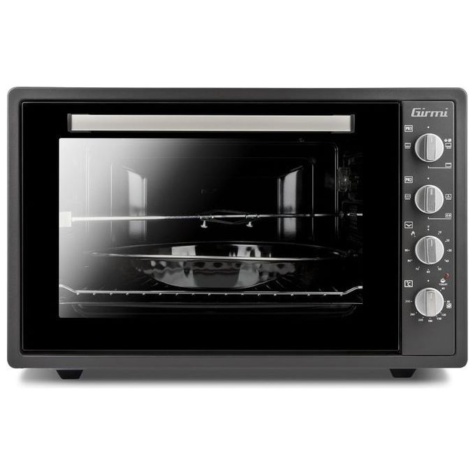 Girmi FE58 Forno Elettrico Ventilato con Girarrosto Capacita' 58 Litri 6 Programmi 63 cm Grigio