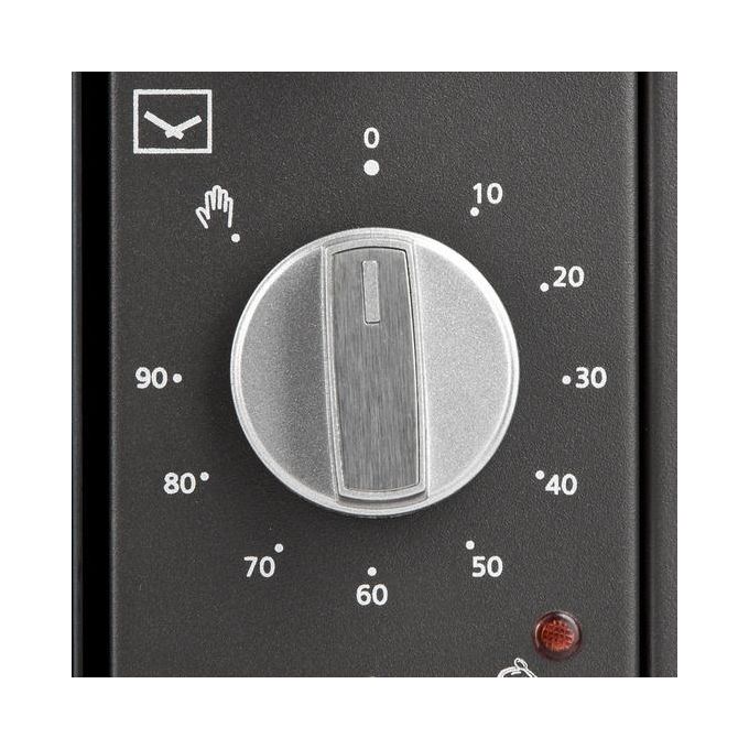 Girmi FE58 Forno Elettrico Ventilato con Girarrosto Capacita' 58 Litri 6 Programmi 63 cm Grigio