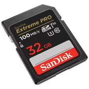 SanDisk Extreme PRO 32 GB SDHC fino a 100 MB-s, UHS-I, Classe 10, U3, V30