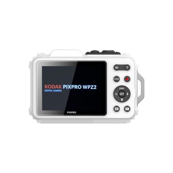 Kodak WPZ2 PIXPRO Fotocamera Compatta 16 MP Zoom Ottico 4x Video Full HD Wi-Fi Impermeabile 15m colore Rosso
