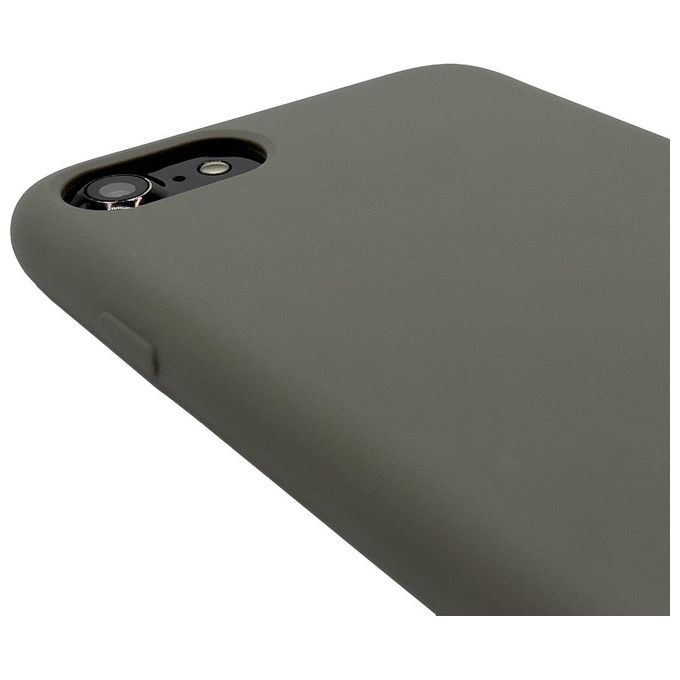Decoded Silicone Cover Posteriore per iPhone SE3-SE2-8-7-6s-6 Olive
