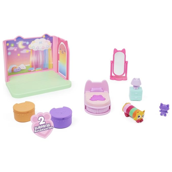 Spin Master Gabby's Dollhouse La Camera da Letto di Cuscigatta