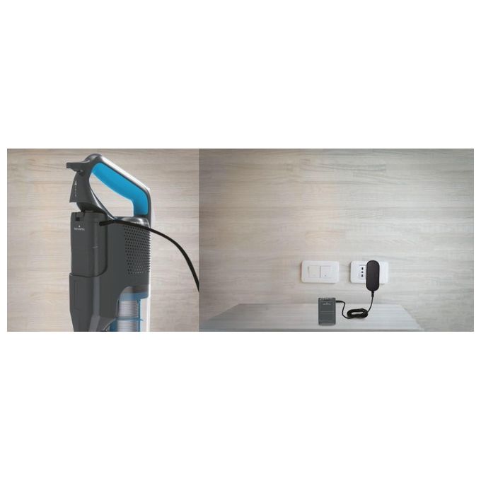 Hoover HF522STP 011 Scopa Elettrica a Batteria 0.45 Litri 290W Obsidian Grey