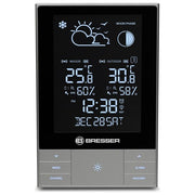 Explore Scientific Wsh5001 Stazione Meteo Verticale Ampio Display Temperatura e Umidita' Interna e Esterna Nero