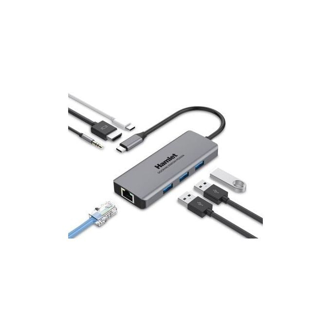 Hamlet HDKC-PD200A Docking Usb-C Power Delivery 85W 3x Usb 3.0